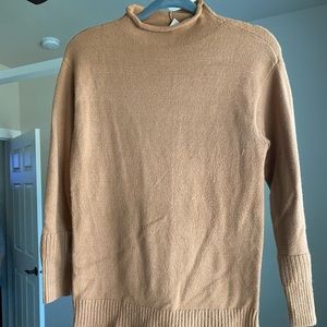 Anthropologie Moth Mock Neck Tunic Sweater
